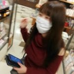 奇襲痴漢】歩くわいせつ物！ロリ巨乳J〇にお仕置きしたら助けを呼ばれそうになり逃走！