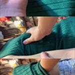 【おっぱい痴漢】エロエロ美女がいたので、おっぱいをプニプニタッチ！！興奮し過ぎて腕掴んで生おっぱい揉みまでww