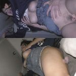 ［ライブハウス痴漢］コンビニで見つけたミニスカ美巨乳バンギャ×クリ電マで連続大量潮吹き×トイレナマ中出し［高画質］