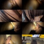 【電射男001】普通じゃ知り合えない上玉女子●生の生太ももにぶっかけ痴漢