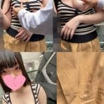[4K]エッチな交渉】巨乳女子にお金渡しておっぱいお触り＆手コキぶっかけ