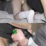 【イタズラ】マン貫初のJ〇撮影!塾帰りの名門校メガネ巨乳制服女子/ヘンタイ塾講師のナマ挿入激ピスで白目半失神【高画質】