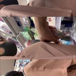 【おっぱい痴漢】稀に見る何をやっても許してくれそうなホンワカ可愛いコの腕掴んで巨乳を揉みまくりww