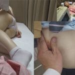 内科検診　無垢な女の子が乳首を触診され恥ずかしがる