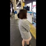 痴漢記録日記vol.112【2人目：股を差し出す女子アナ系JD】