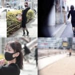 【電車痴漢 #22】《スレンダー販売員》清潔感があって真面目そうな雰囲気の女を集団で囲って卑劣中出しSEX　嫌がり抵抗する声は誰