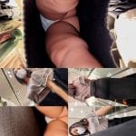 《声がけ》【電車痴漢】G●新宿店スタッフ くいこみTバック #88