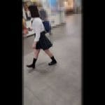 痴漢記録日記vol.117【1人目：想定外の巨乳輪女子●生。紺パン履いてても容赦なし】