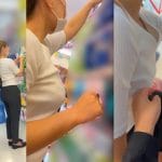 【おっぱい痴漢】巨乳OLのおっぱい鷲掴み!