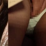 私服の地味娘を前後で挟んで生パイ生マン同時責め　痴漢記録日記391人目