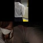 [音声あり]埋もれながら声を漏らし感じまくる可愛い系OL。途中から完全にOK。