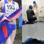 陸上女子痴漢②　2022年関東地区予選出場＜競技場男子トイレで中出し痴漢＞