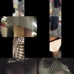 [痴漢盗撮/私服D]天然パイパン？気の弱そうなギンガムチェックワンピ娘。予想通りやられ放題。