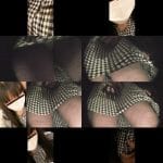 [痴漢盗撮/私服D]天然パイパン？気の弱そうなギンガムチェックワンピ娘。予想通りやられ放題。