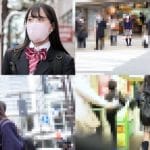 《鬼かわ女子●生》【電車痴漢】【フェミニン美少女】★朝ドラ主人公レベル★原石を見つけちゃいました★クリ大好きっ子★中出し★