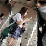 【電射男035】涙を流しながら喘ぐ幼顔女子校生…