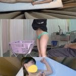 内科検診 経腟プローブを挿入されエッチな気分になる女子