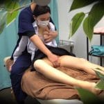 【実録セクハラ接骨院】 地味目なリクスー女子、脱いだらスタイル抜群!!セクハラマッサージ→生刺し!