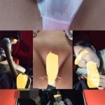 【痴漢映画館】ウブな女の子が痴漢され乳首ツン勃ち!膣いじられ恥ずかしいマン汁おもらし!露出セックス調教にメロメロ!