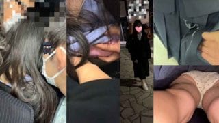 【忍射Ep 22】２本立て！私服生娘に集団触り。車内にて。