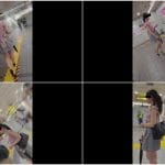 [自宅晒し/暴れる爆乳]夜勤帰りのあのOLを狙った早朝ラッシュ集団合同痴〇。5人がかりで乱し堕とす。