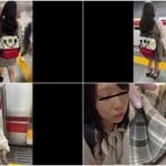 [痴〇後エスカ逆さ有]パンツのリボンを眺めながら豪快手マン。未●年でも毎日痴〇されつづけるとこうなる。