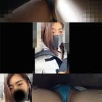 女子大生に声かけ電車痴漢 車内であらわになるオッパイ