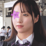 《仰天のド変態J○》【電車チカン】★京都からの転校生がノーブラ＆パール付きTバックでチカン待ち★杭打ち騎乗でK氏の精子を搾り取る