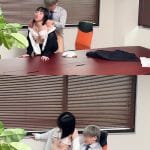 新卒採用セクハラ面接/色白リクスー女子大生 小島さん（仮名）