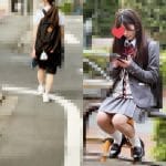 【独自入手】ストーカー痴かん/可愛すぎるアイドル候補生J○を玄関先で絶望の生セックス/ストーキング9日間