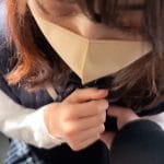 【現役JKにオナサポ交渉】サービス精神旺盛な女神過ぎる美少女!間近でシコシコするチ●コに興味深々///