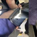 【忍射Ep32】生娘に触りとぶっかけ。車内にて。