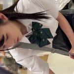 《巨根痴●》クリを撫でるだけで大量に潮吹く敏感美少女　白P　＃4