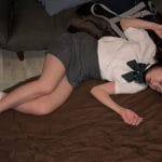 《巨根痴●》クリを撫でるだけで大量に潮吹く敏感美少女　白P　＃4