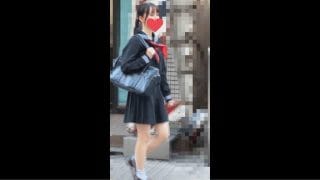 【独自入手】ストーカー痴かん/カトリック系女子校に通うハーフ美少女をバックでハメまくる/ストーキング5日間